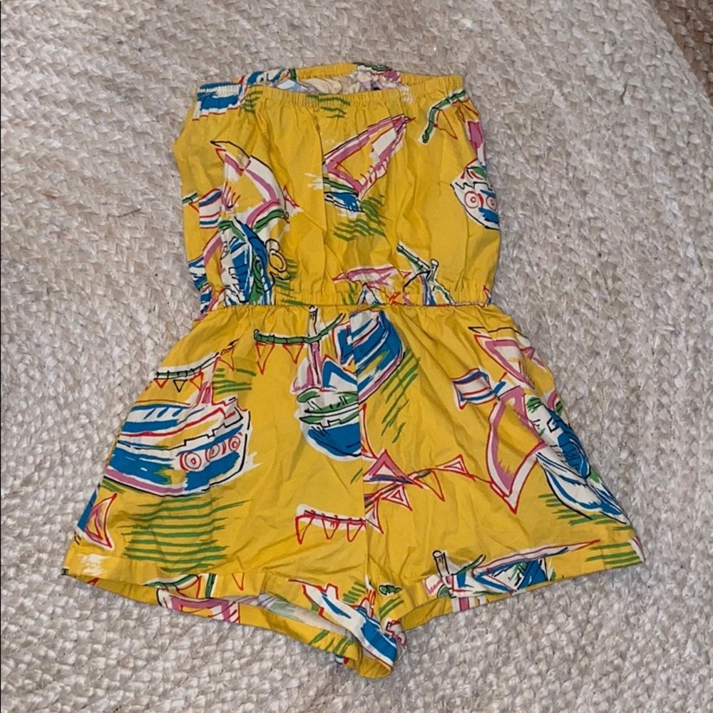 Yellow romper - Picture 2 of 3